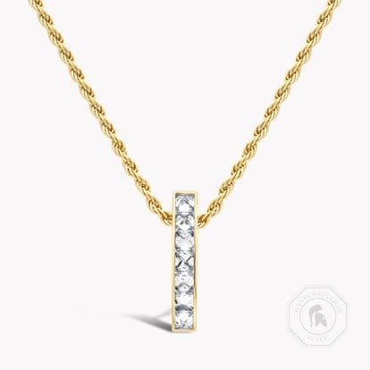 RockChic Diamond Bar Pendant