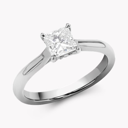 Gaia 0.76ct Diamond Solitaire Ring in Platinum