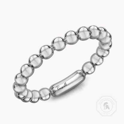 Bohemia White Gold Ring - 2.7mm Width in 18ct White Gold
