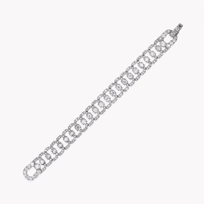 Cartier Art Deco Diamond Bracelet