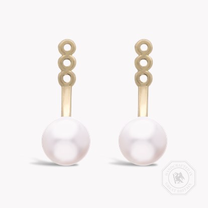 Celia Akoya Pearl Set in 18ct Yellow Gold