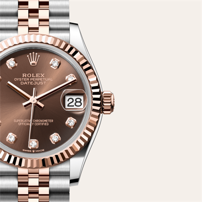 Datejust 31, Oyster, 31 mm, Oystersteel and Everose gold watch