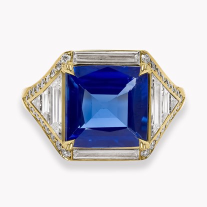 Masterpiece Astoria 4.167ct Kashmir Sapphire and Diamond Ring
