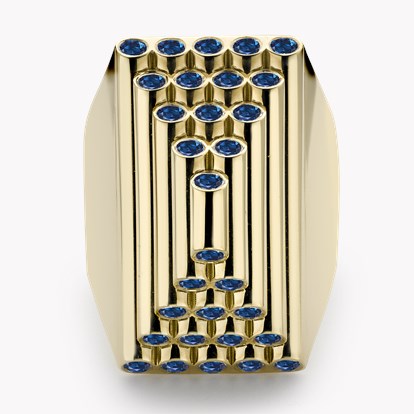 Eclipse 1.60ct Sapphire Pyramid Ring