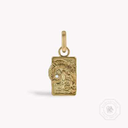 Zodiac Diamond Aries Pendant Charm