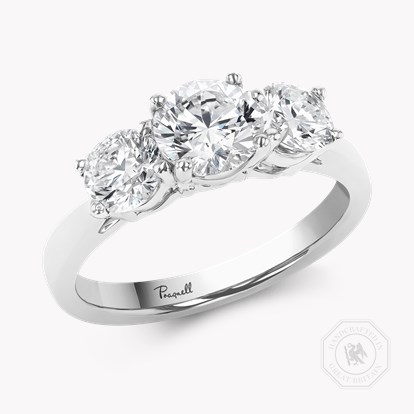 Diamond Three Stone Ring