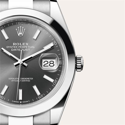 Datejust 41, Oyster, 41 mm, Oystersteel watch