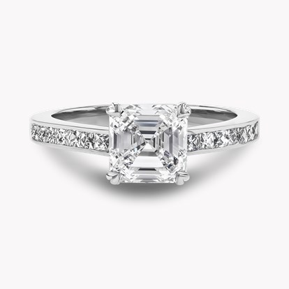 Gatsby 1.74ct Asscher Cut Diamond Ring