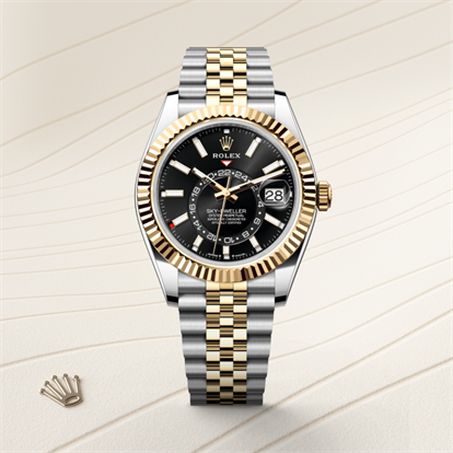 Sky-Dweller, Oyster, 42 mm, Oystersteel and yellow gold watch