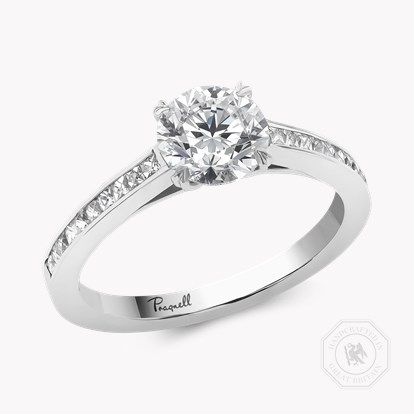Gatsby 1.20ct Brilliant Cut Diamond Ring in Platinum