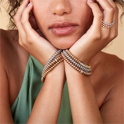 Bohemia Large Rondell Expandable Bracelet