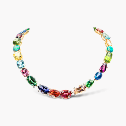 Masterpiece Coronation Celebration Necklace in 18ct Yellow Gold