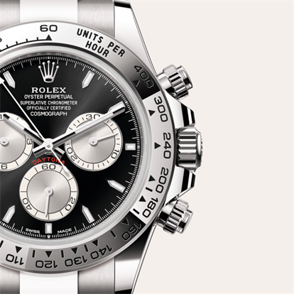 Cosmograph Daytona, Oyster, 40 mm, white gold watch