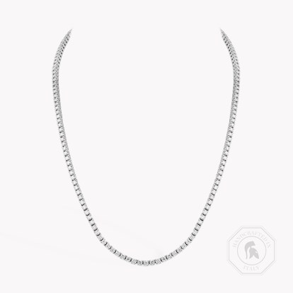Brilliant Diamond Line Necklace