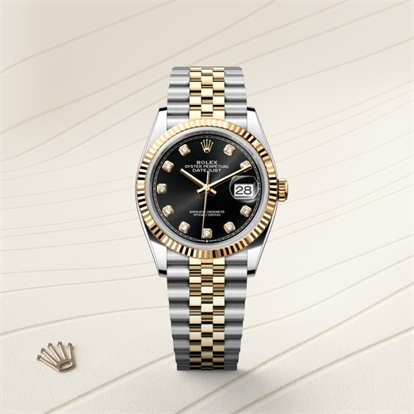 Datejust 36, Oyster, 36 mm, Oystersteel and yellow gold watch