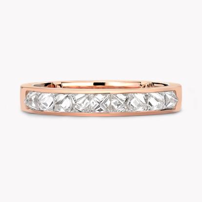 RockChic 0.81ct Diamond Half Eternity Ring