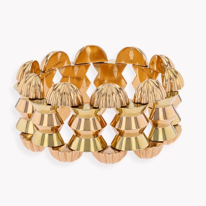 Portuguese Retro Gold Bracelet