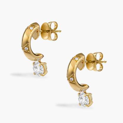 Origins Brilliant Cut 1.20ct Diamond Drop Earrings