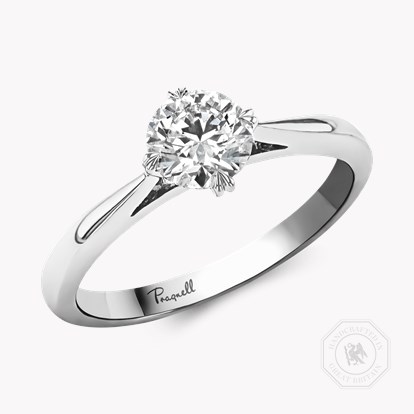 Windsor 0.70ct Brilliant Cut Diamond Ring in Platinum