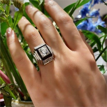 Art Deco Boivin Cocktail Ring