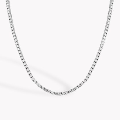 Brilliant Diamond Line Necklace