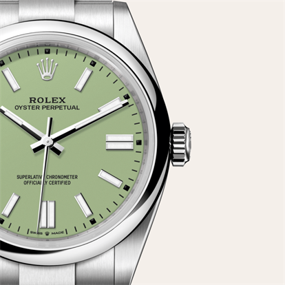 Oyster Perpetual 41, Oyster, 41 mm, Oystersteel watch