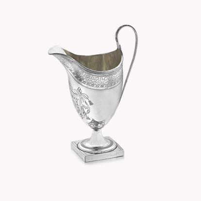 Silver George III Cream Jug Godbehere & Wigan, 1794