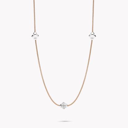 Fope Phylo Diamond Necklace 0.16ct in 