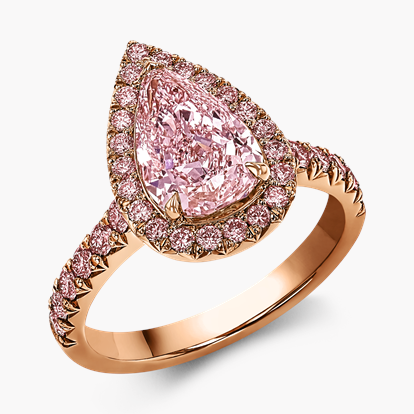 Vintage Moissanite Engagement Ring Pear Shaped | IfShe UK