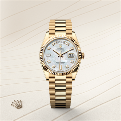 Day-Date 36, Oyster, 36 mm, yellow gold watch