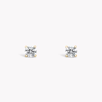 Diamond Stud Earrings 0.40ct in 18ct Yellow Gold