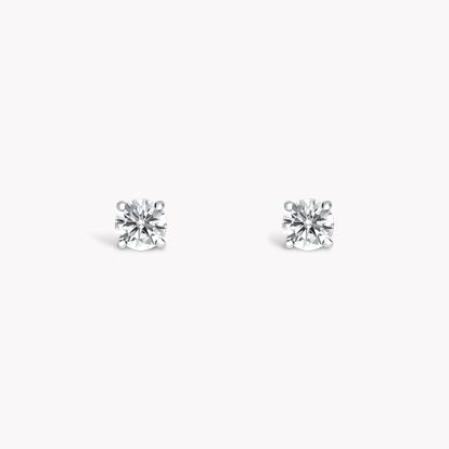 Diamond Stud Earrings 0.30ct in White Gold
