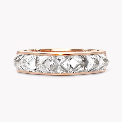 RockChic 2.91ct Diamond Peaked Half Eternity Ring