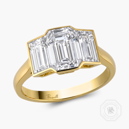 Kingdom 3.12ct Diamond Three Stone Ring