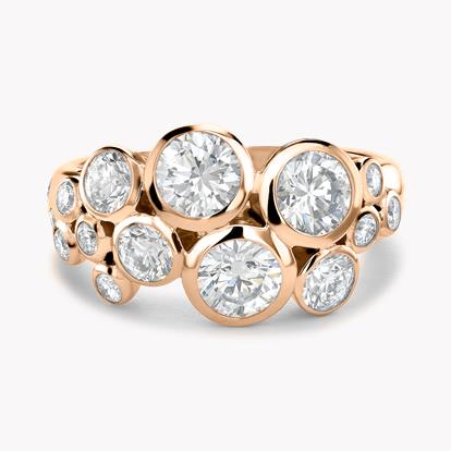 Bubbles Diamond Dress Ring