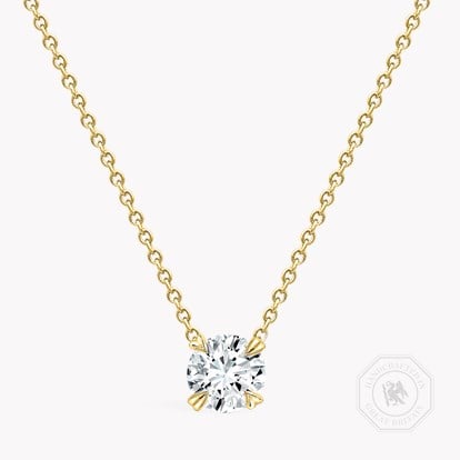 Windsor 0.79ct Diamond Pendant in 18ct Yellow Gold