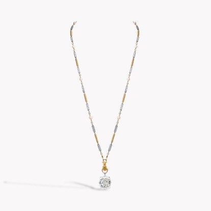 Masterpiece 32.34ct South African Diamond Figa Fortune Pendant