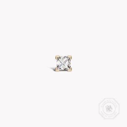 RockChic Diamond Solitaire Earring