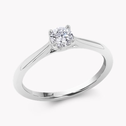 Gaia 0.30ct Brilliant Cut Diamond Ring in Platinum