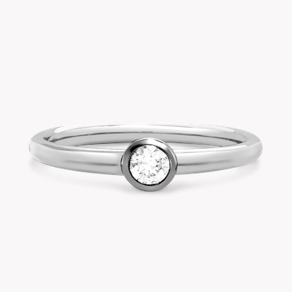 Sundance 0.15ct Diamond Solitaire Ring in 18ct White Gold