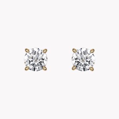 Brilliant Cut Diamond Earrings