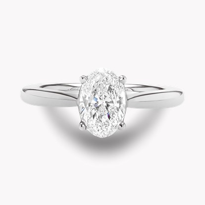Oval Cut Diamond Ring