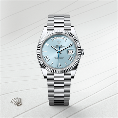 Day-Date 40, Oyster, 40 mm, platinum watch