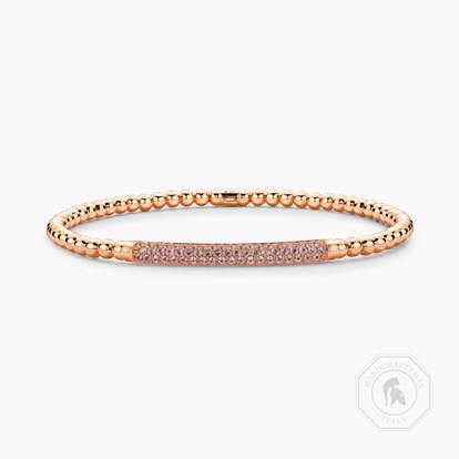 Bohemia 0.60ct Expandable Pink Sapphire Bangle