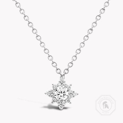 Star Struck Diamond Pendant 0.47ct in 18ct White Gold