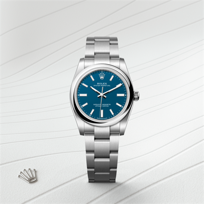 Oyster Perpetual 34, Oyster, 34 mm, Oystersteel watch