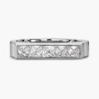 RockChic Flat-Topped 0.86ct Diamond Classic Ring