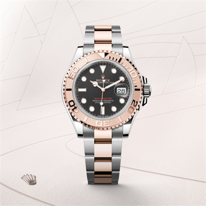 Yacht-Master 40, Oyster, 40 mm, Oystersteel and Everose gold watch
