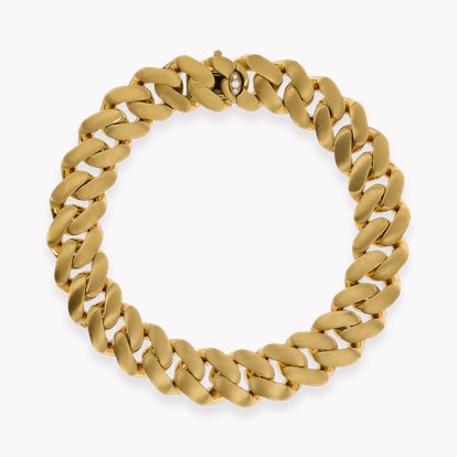 Fusion Brushed Curb Link Bracelet