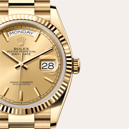 Day-Date 36, Oyster, 36 mm, yellow gold watch